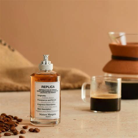 replica perfume coffee|maison martin margiela coffee break.